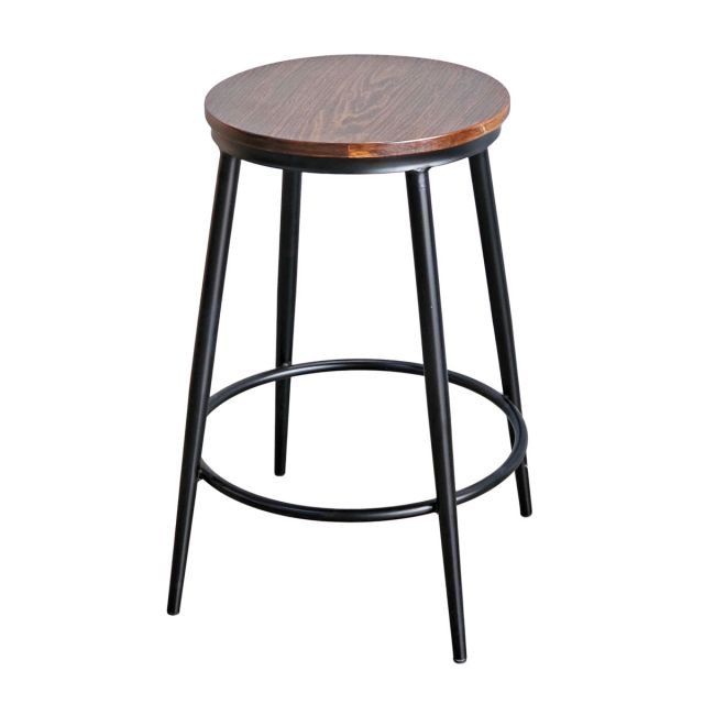 Ghế bar cao 60cm mặt gỗ tròn GBSK025 Ghế bar cao 60cm mặt gỗ tròn GBSK025