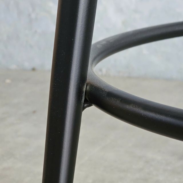 Ghế bar cao 60cm mặt gỗ tròn GBSK025