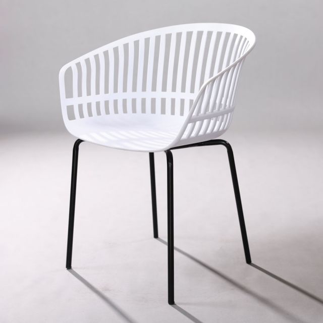 Ghế VERTI lưng nhựa chân sắt sơn tĩnh điện ST3032