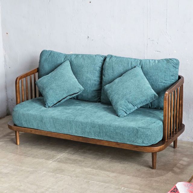 Ghế sofa băng Fly II 160x70x85cm khung gỗ Ash nệm vải SFB68094
