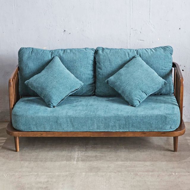 Ghế sofa băng Fly II 160x70x85cm khung gỗ Ash nệm vải SFB68094
