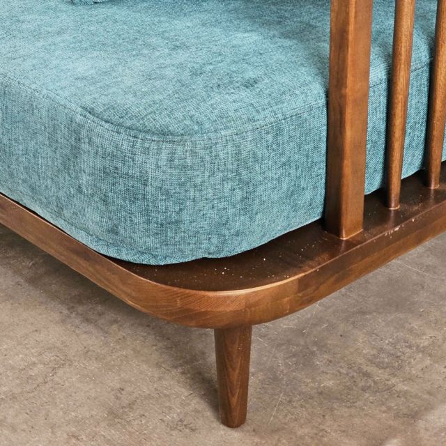 Ghế sofa băng Fly II 160x70x85cm khung gỗ Ash nệm vải SFB68094