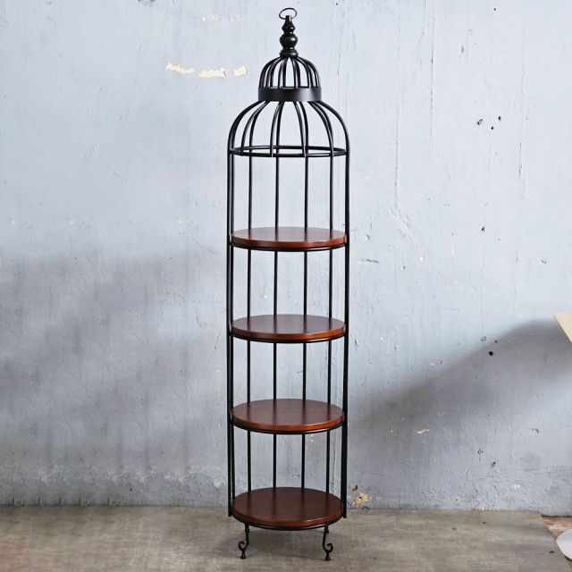 Kệ trưng bày lồng chim