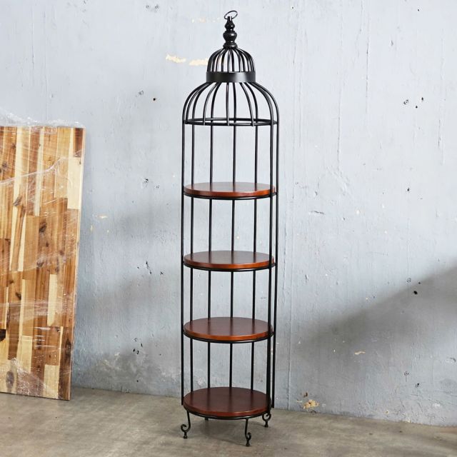 Kệ trưng bày lồng chim