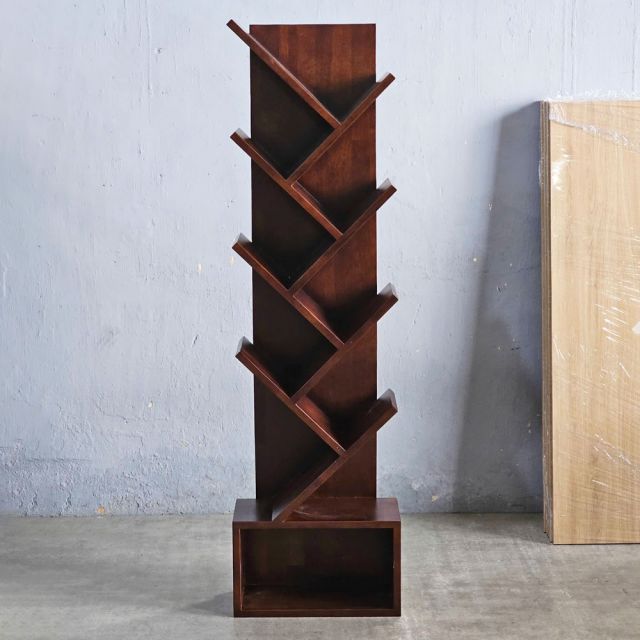 Kệ Sách Hình Nhánh Cây Đẹp Bằng Gỗ KS68016