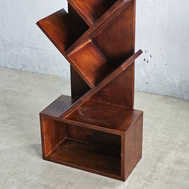 Kệ Sách Hình Nhánh Cây Đẹp Bằng Gỗ KS68016