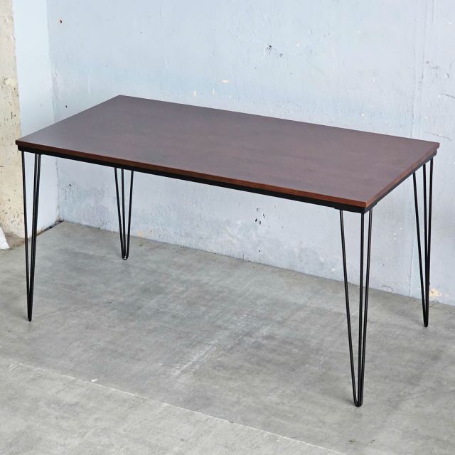 Bàn ăn chữ nhật 140x70cm gỗ cao su BA68245