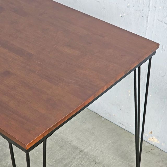 Bàn ăn chữ nhật 140x70cm gỗ cao su BA68245