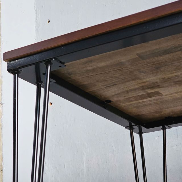 Bàn ăn chữ nhật 140x70cm gỗ cao su BA68245