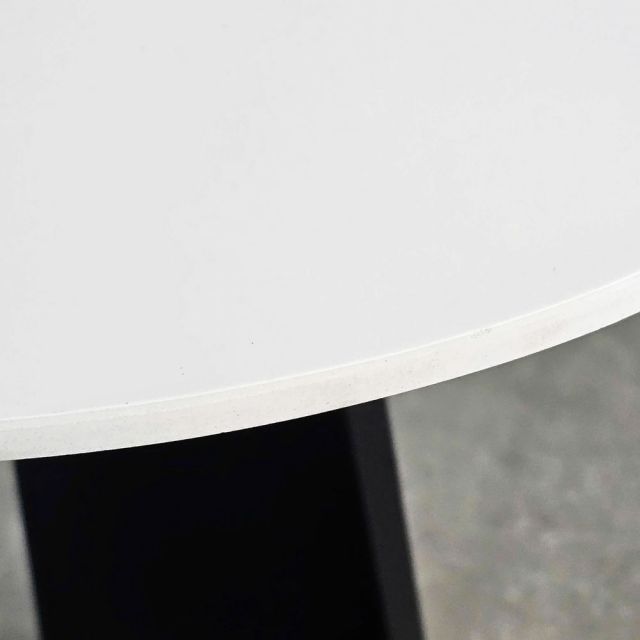 Bàn bên sofa mặt đá chân sắt SST049