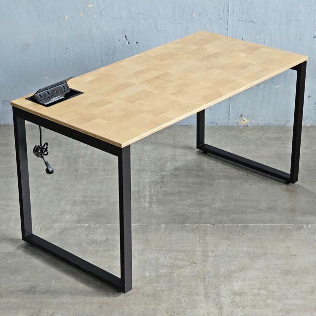 Bàn công nghệ ZDesk 140x70cm gỗ plywood vân Cut Trunk ZD017