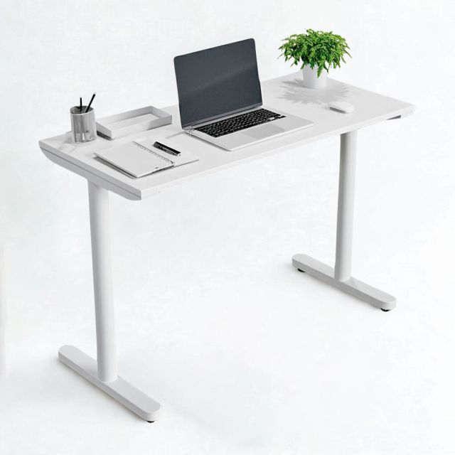 Bàn làm việc 110x50cm gỗ cao su hệ TIO HBTO030