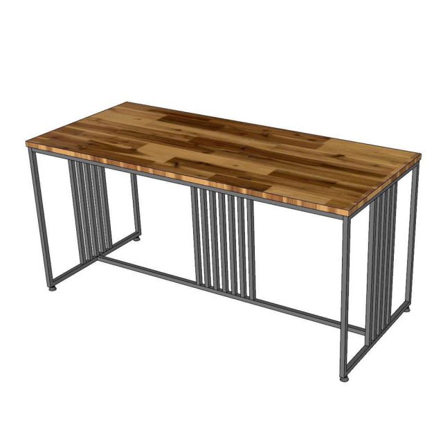 Bàn giám đốc 160x70cm gỗ tràm BGD68078
