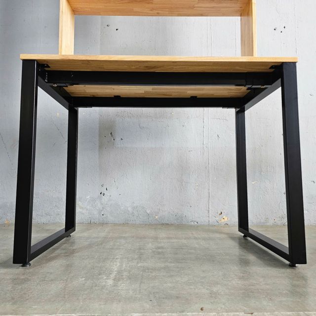 Bàn liền kệ 100x60x190cm gỗ cao su FD68075