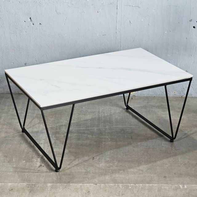Bàn sofa VECTI 100x60cm mặt đá ceramic TT68320