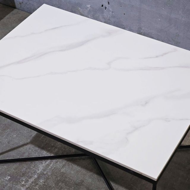 Bàn sofa ELARA 80x60cm mặt đá ceramic TT68321