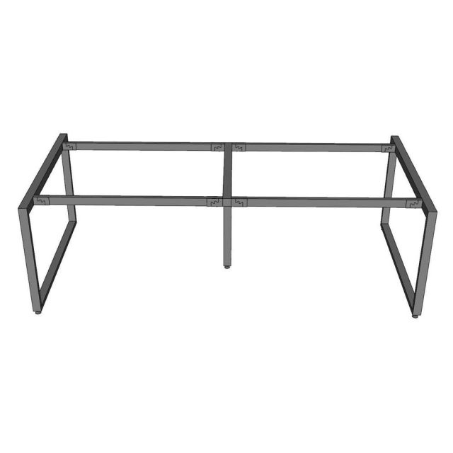 Chân bàn sắt cho bàn họp 240x120cm sơn tĩnh điện HCRT041