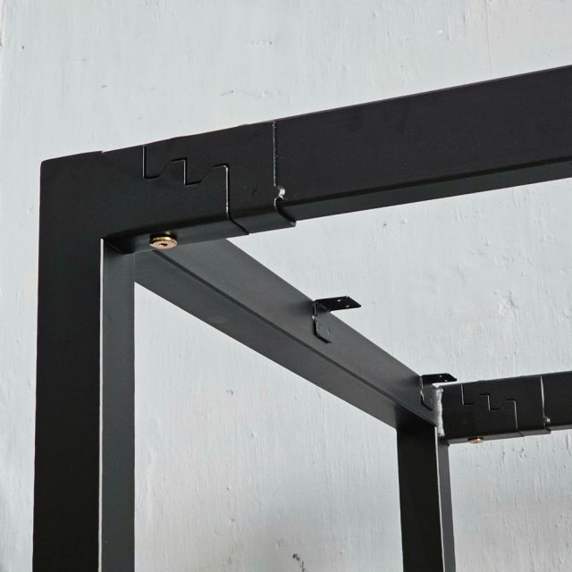 Chân sắt lắp ráp cho bàn 140x70cm hệ URA HCUR006