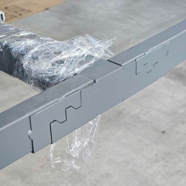 Chân sắt lắp ráp cho bàn họp 360x120cm hệ Rectang HCRT040