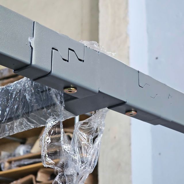 Chân sắt lắp ráp cho bàn họp 360x120cm hệ Rectang HCRT040