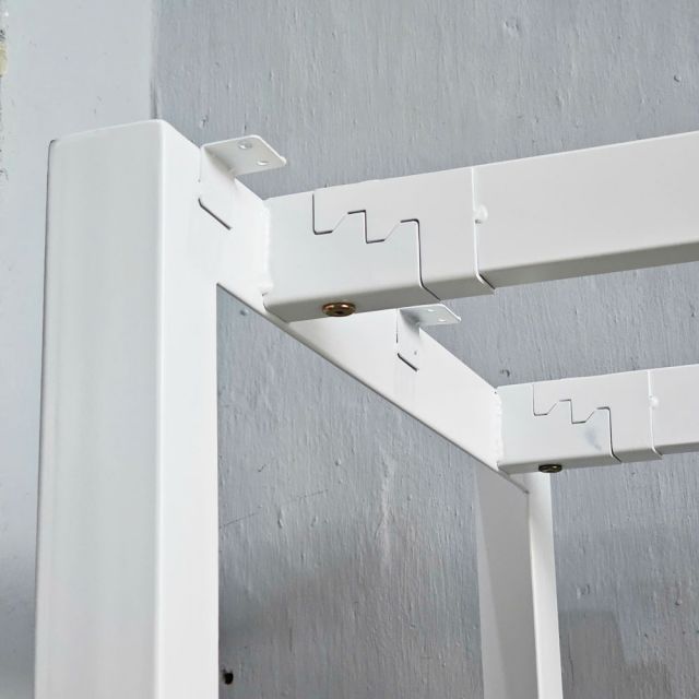 Bàn cụm 2 người 200x60cm gỗ cao su hệ Trian HBTA024