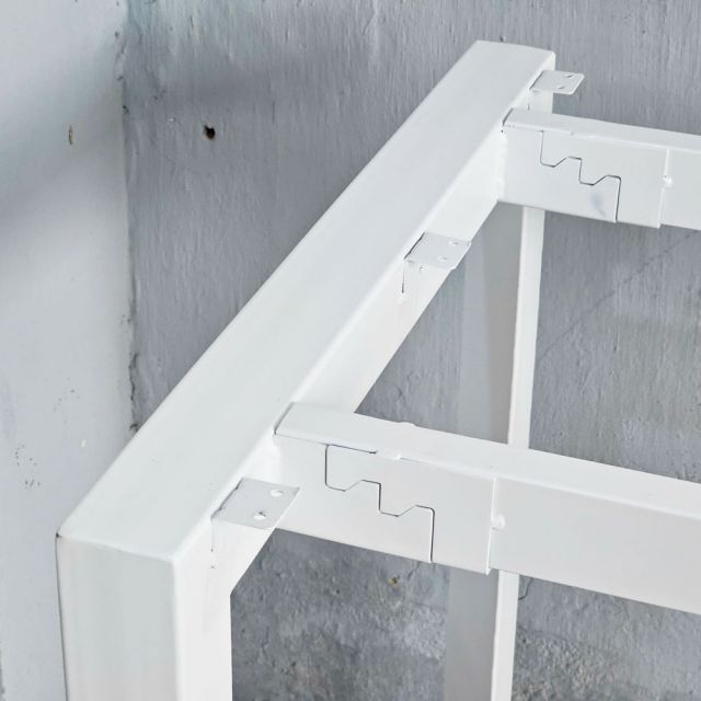 Chân sắt cho bàn 200x60cm hệ Trian HCTA024
