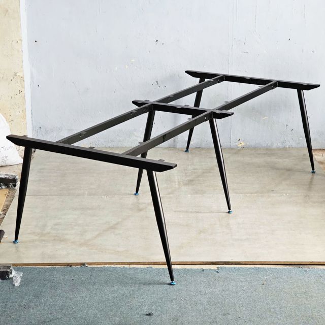 Chân bàn sắt hệ CONE Concept 240x120 lắp ráp HCCO010