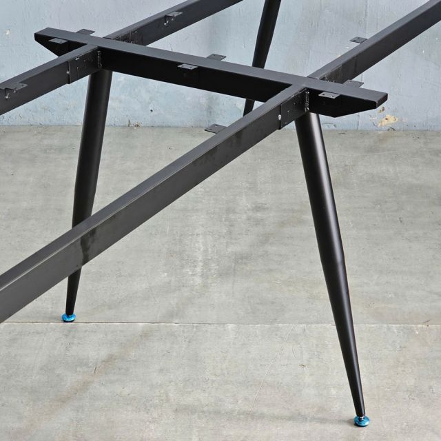 Chân bàn sắt hệ CONE Concept 240x120 lắp ráp HCCO010