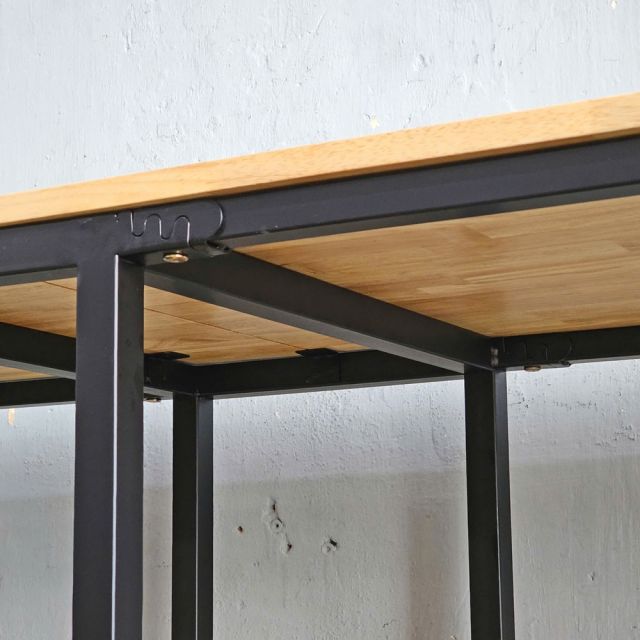 Bàn làm việc 2 người ngồi kết hợp chân tủ 240x120x75cm BD68063