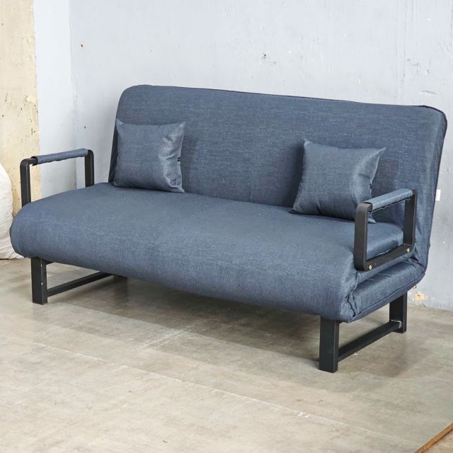 Giường đa năng gấp gọn 150x190cm bọc vải bố SFBE003