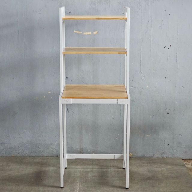 Kệ máy giặt 69x60x178cm gỗ cao su KMG68022