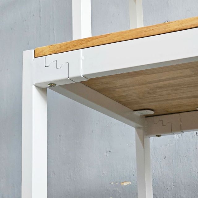 Kệ máy giặt 69x60x178cm gỗ cao su KMG68022