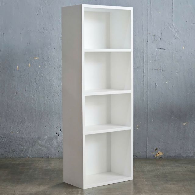 Kệ sách 4 tầng 40x23x113cm gỗ cao su KS68331