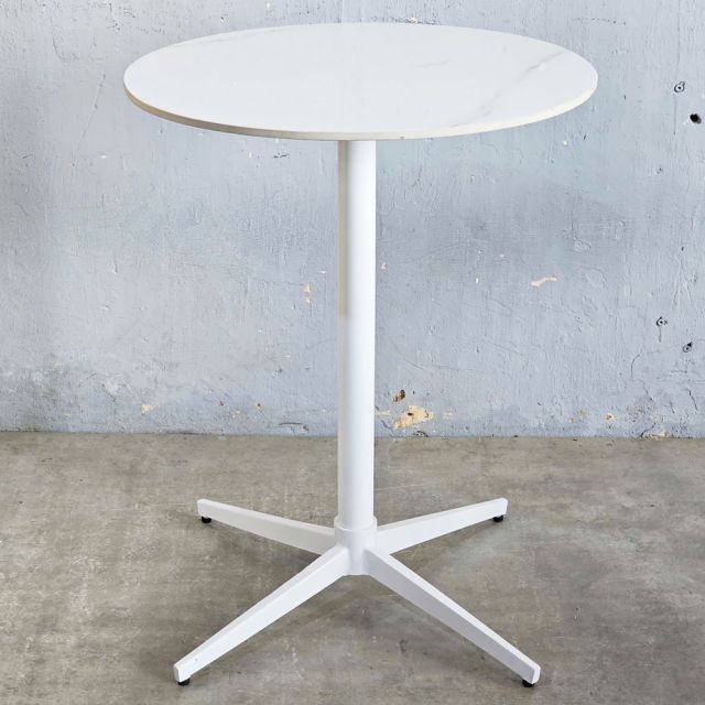 Bàn cafe tròn 60x60cm mặt đá ceramic CFD68271