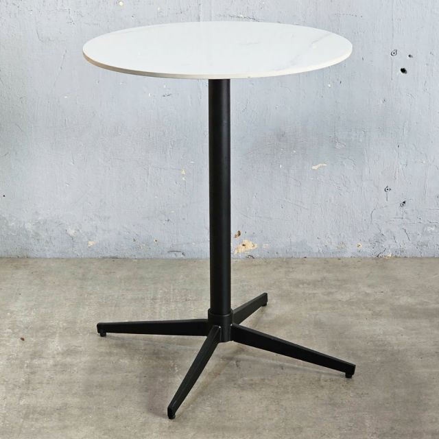 Bàn cafe tròn 60x60cm mặt đá ceramic CFD68271