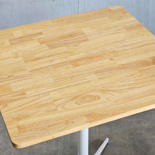 Bàn cafe vuông 70x70cm gỗ cao su CFD68272