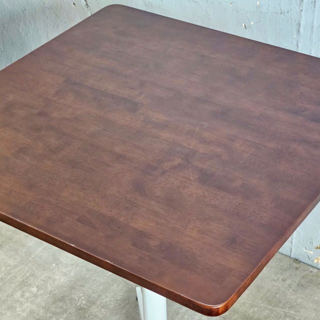 Bàn cafe vuông 70x70cm gỗ cao su CFD68272