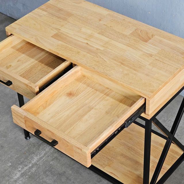 Bàn console 80x40x70cm gỗ cao su CST107