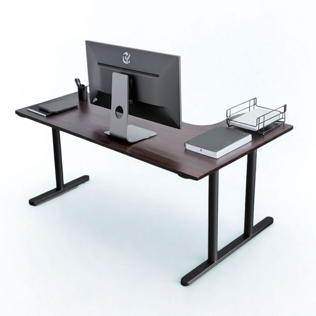 Bàn góc L 160x100cm gỗ tràm hệ TIO HBTO031 Bàn góc L 160x100cm gỗ tràm hệ TIO HBTO031