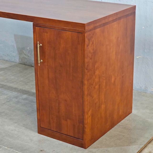 Bàn làm việc KAVET 152x60cm gỗ cao su BD68155