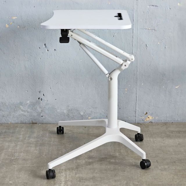 Bàn đào tạo nâng hạ 72x48cm bánh xe di động FLD032