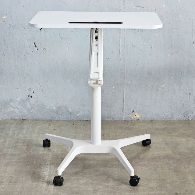 Bàn đào tạo nâng hạ 72x48cm bánh xe di động FLD032