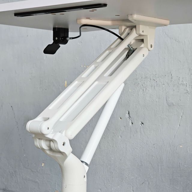 Bàn đào tạo nâng hạ 72x48cm bánh xe di động FLD032