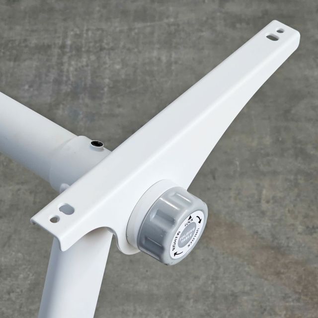 Chân bàn đào tạo di động 160cm sơn tĩnh điện ERT-003