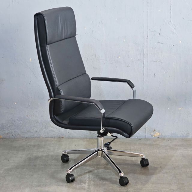 Ghế giám đốc bọc da chân xoay MF976
