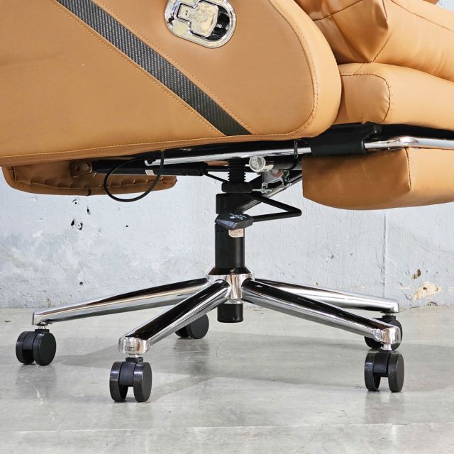Ghế giám đốc bọc da lưng ngả có gác chân MF1695