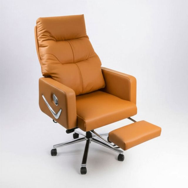 Ghế giám đốc bọc da lưng ngả có gác chân MF6695