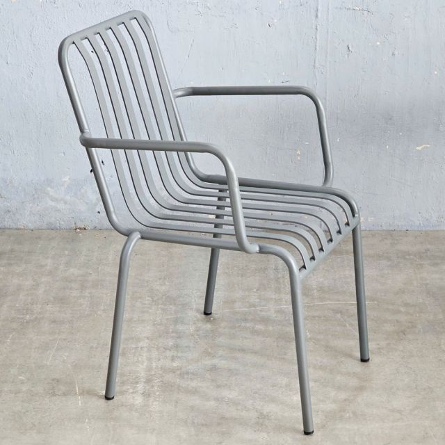 Ghế sắt ngoài trời có tay - GNT002 ( Nhiều Màu)