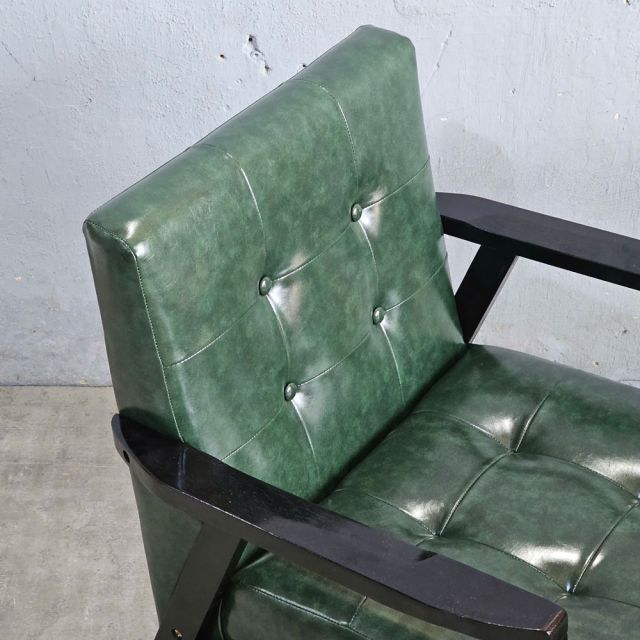 Ghế sofa đơn bọc nệm khung gỗ GSD68101