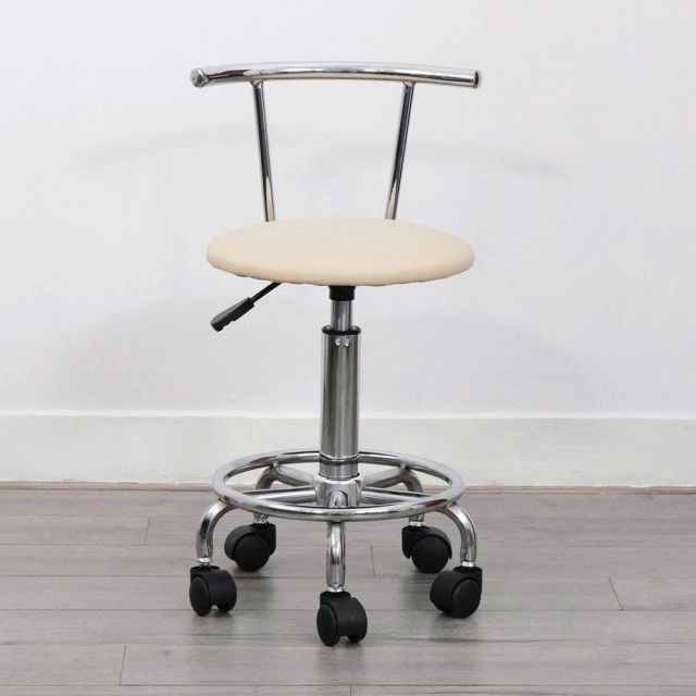 Ghế xoay di động bọc nệm GAK015